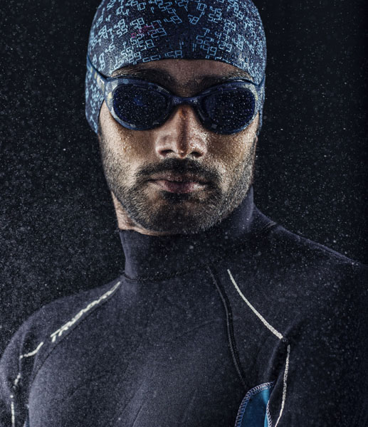 Photograph Ashwin Pk Swimmer on One Eyeland